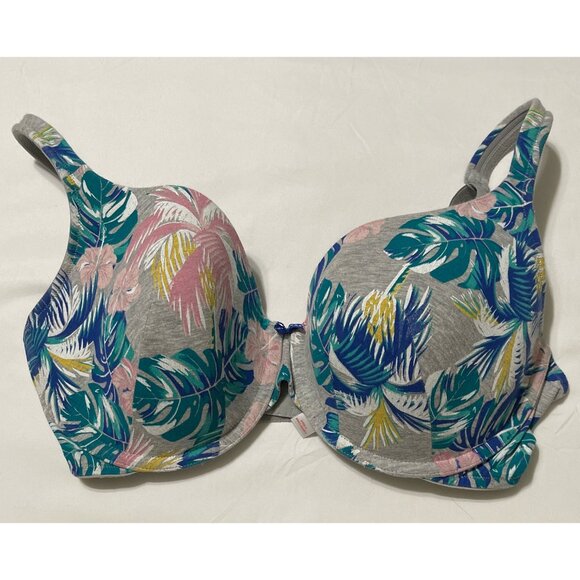 Cacique Lightly Lined T-Shirt Bra Size 38F or 38DDD - Picture 1 of 3